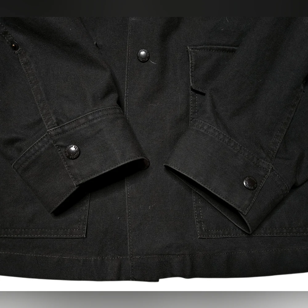 Filson | Tin Cloth Cruiser Jacket | Raven Black | Mens | XL - Picture 10 of 16
